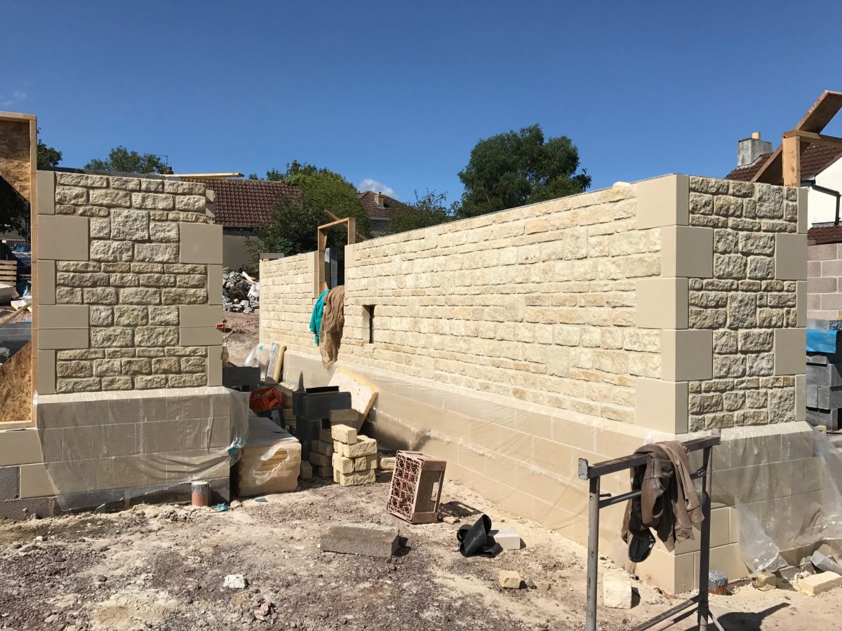 A full range of cast bathstone units provided to CRS Building Supplies